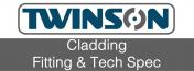 Twinson cladding installation and tech spec