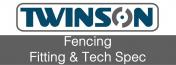 Twinson fencing tech & spec